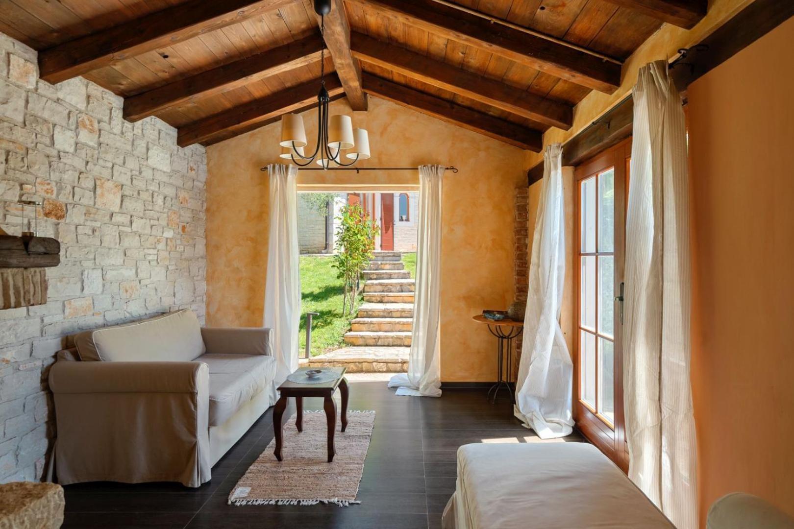 Rustic Villa Cehici With Pool In Sveti Lovrec Jehnici Exteriör bild